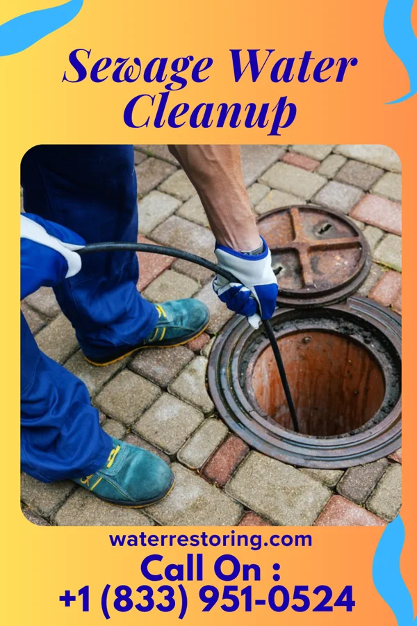 Sewage Water Cleanup in Catawba, WI
